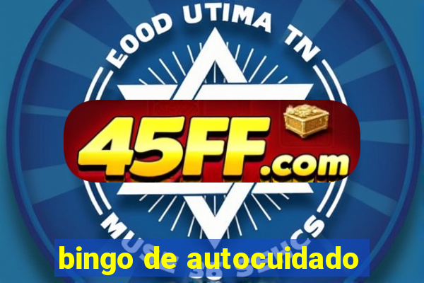 bingo de autocuidado
